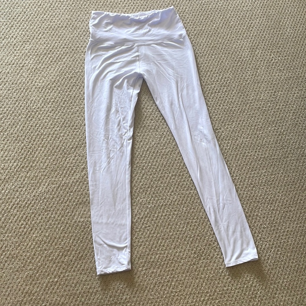 White leggings